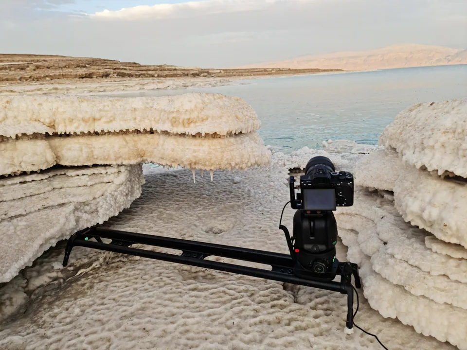ים המלח - טיימלאפס - סליידר - dead sea - slider - timelaps 