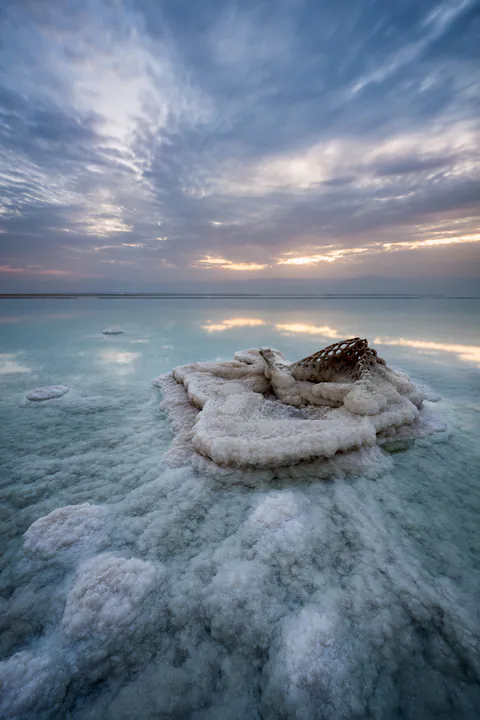 Dying Beauty — Dead Sea 2021-2022, photograph by Asaf Amran