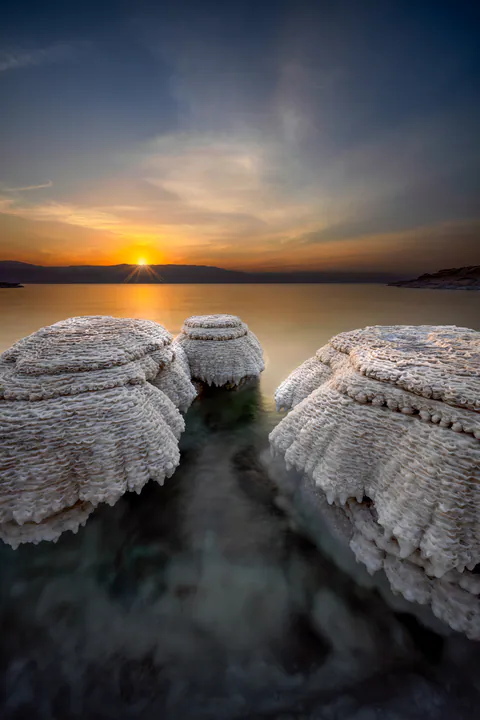 Dying Beauty — Dead Sea 2021-2022, photograph by Asaf Amran