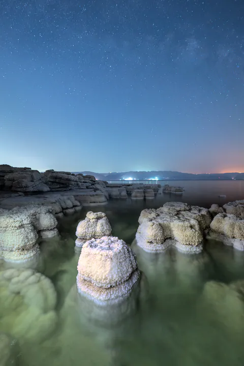 Dying Beauty — Dead Sea 2021-2022, photograph by Asaf Amran