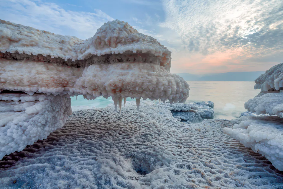 Dying Beauty — Dead Sea 2021-2022, photograph by Asaf Amran
