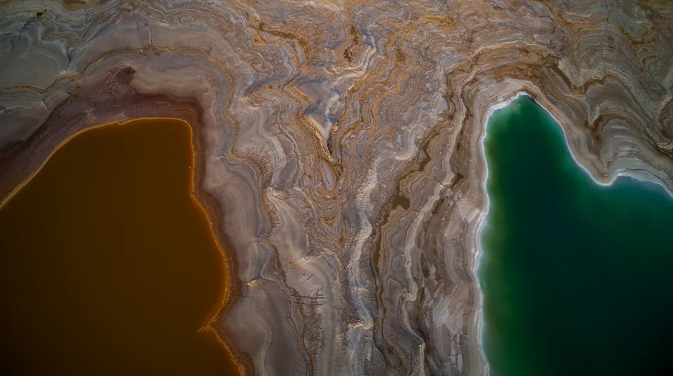 Dying Beauty — Dead Sea 2021-2022, photograph by Asaf Amran