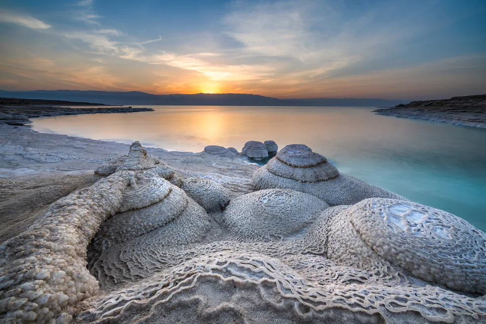 Dying Beauty — Dead Sea 2021-2022, photograph by Asaf Amran