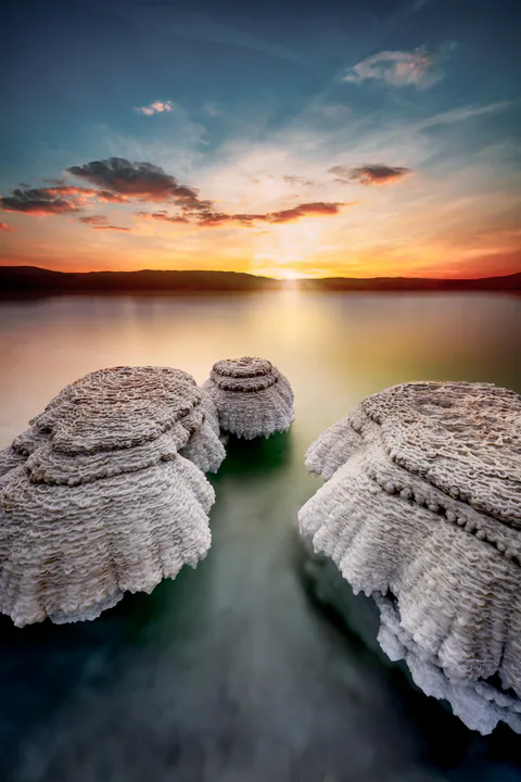 Dying Beauty — Dead Sea 2021-2022, photograph by Asaf Amran