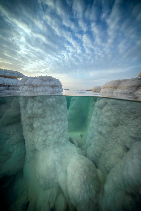 Dying Beauty — Dead Sea 2021-2022, photograph by Asaf Amran