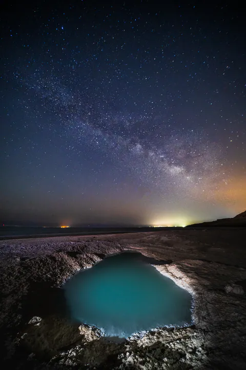 Dying Beauty — Dead Sea 2021-2022, photograph by Asaf Amran