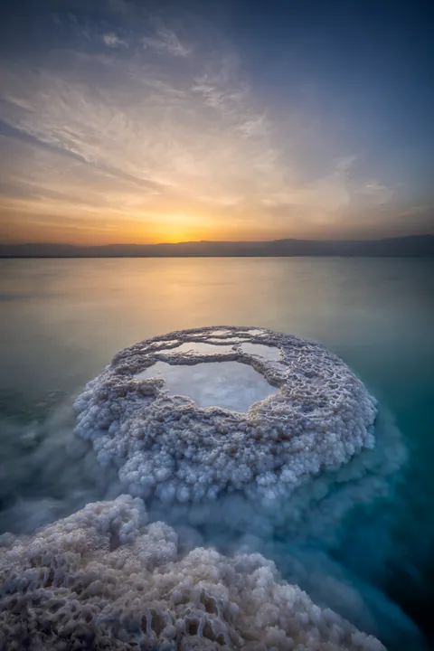 Dying Beauty — Dead Sea 2021-2022, photograph by Asaf Amran