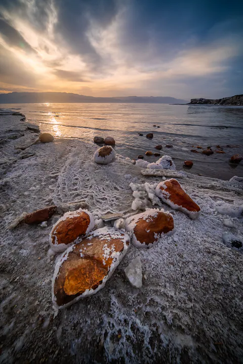 Dying Beauty — Dead Sea 2025, photograph by Asaf Amran