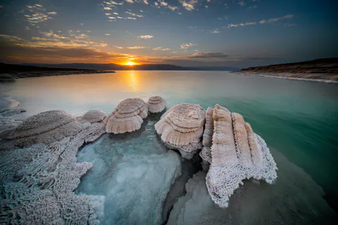 Dying Beauty — a salt formation in the Dead Sea, 2021-2022, photograph by Asaf Amran (46 of 59)