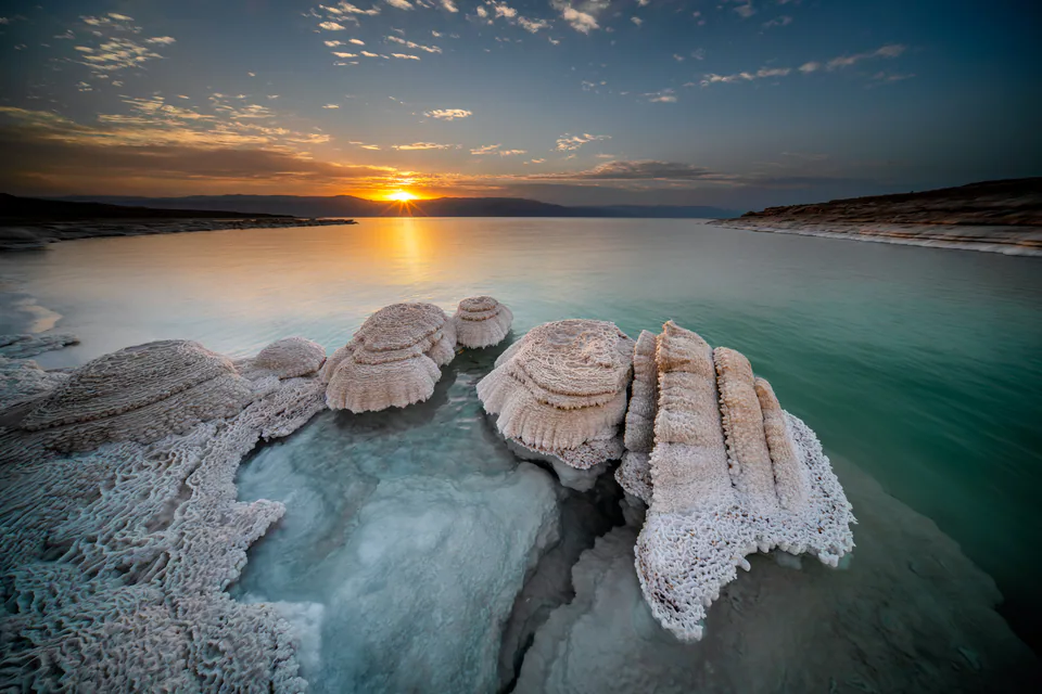 Dying Beauty — Dead Sea 2021-2022, photograph by Asaf Amran