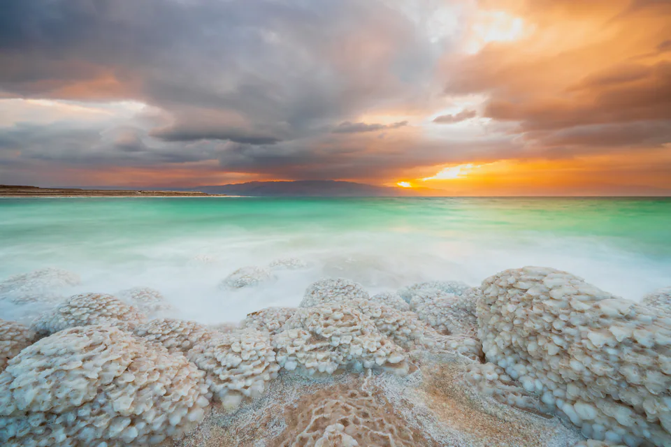 Dying Beauty — Dead Sea 2021-2022, photograph by Asaf Amran