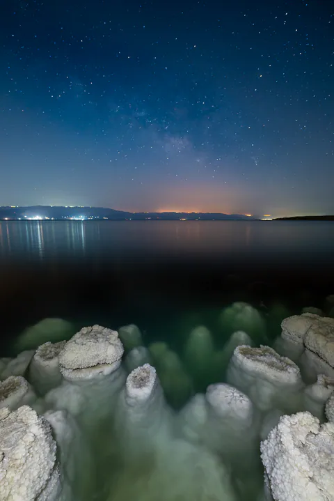 Dying Beauty — Dead Sea 2021-2022, photograph by Asaf Amran