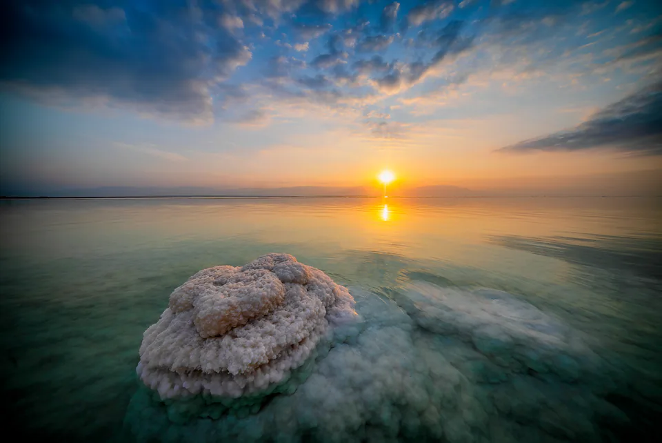 Dying Beauty — Dead Sea 2021-2022, photograph by Asaf Amran
