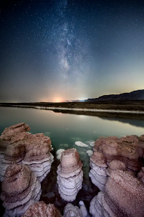 Dying Beauty — Dead Sea 2021-2022, photograph by Asaf Amran