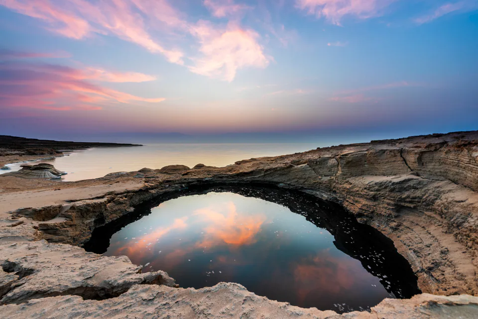 Dying Beauty — Dead Sea 2021-2022, photograph by Asaf Amran