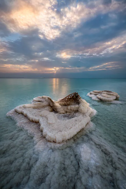 Dying Beauty — Dead Sea 2021-2022, photograph by Asaf Amran