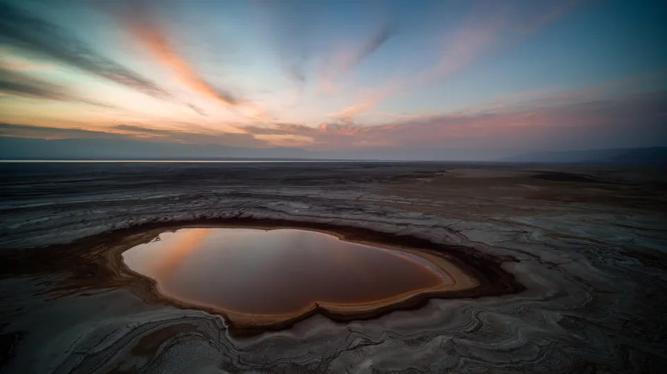 Dying Beauty — Dead Sea 2025, photograph by Asaf Amran