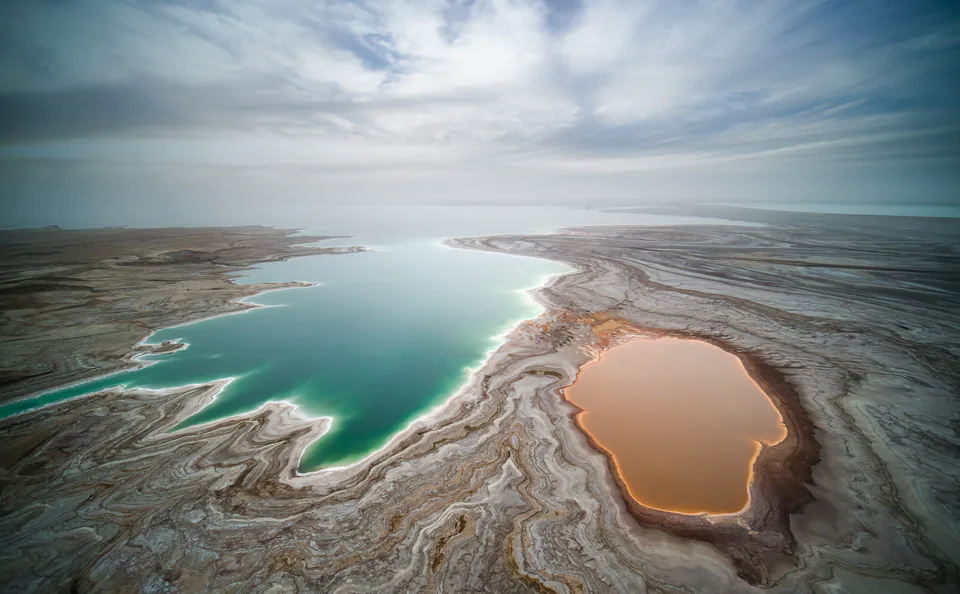 Dying Beauty — Dead Sea 2021-2022, photograph by Asaf Amran
