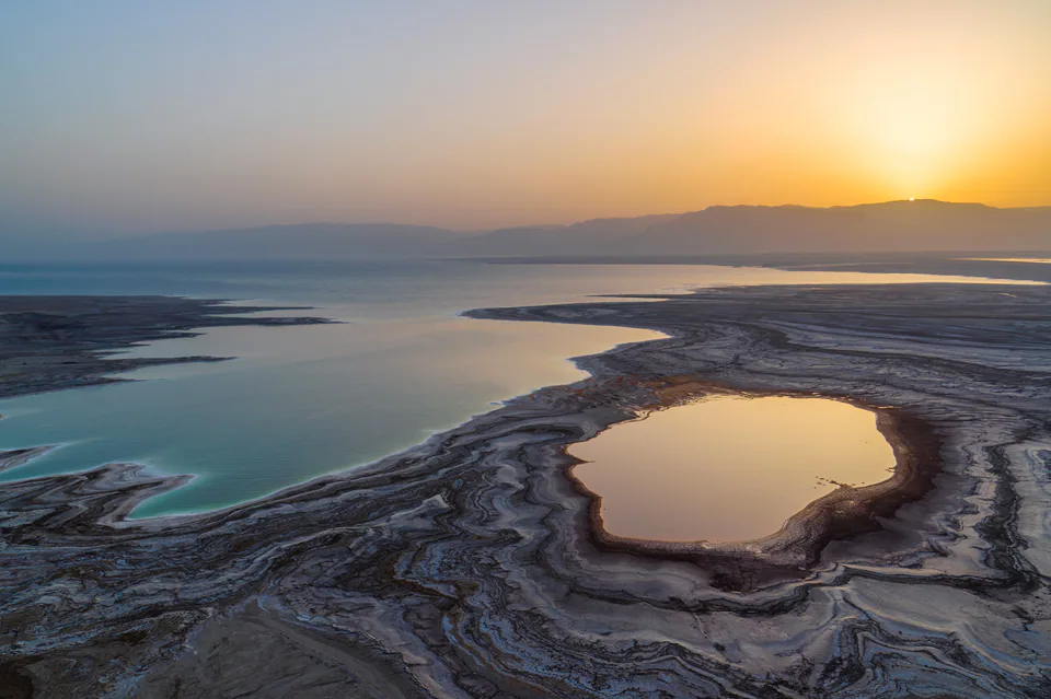 Dying Beauty — Dead Sea 2021-2022, photograph by Asaf Amran