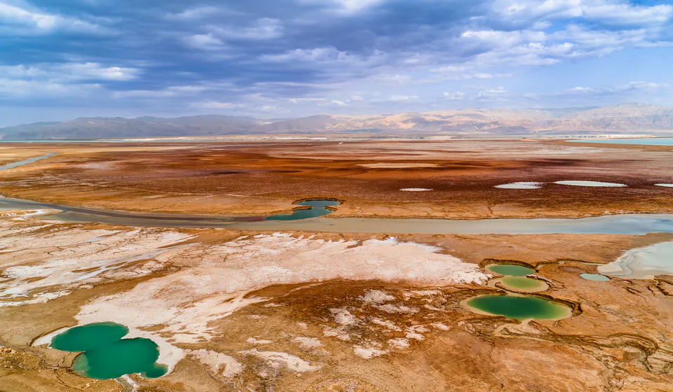 Dying Beauty — Dead Sea 2021-2022, photograph by Asaf Amran