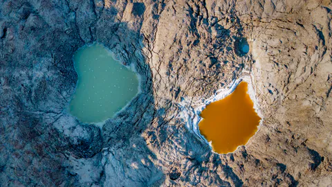 Dying Beauty — a salt formation in the Dead Sea, 2025, photograph by Asaf Amran (4 of 22)