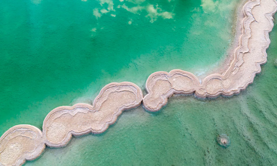 Dying Beauty — Dead Sea 2021-2022, photograph by Asaf Amran
