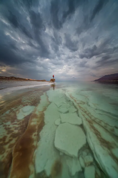 Dying Beauty — Dead Sea 2024, photograph by Asaf Amran