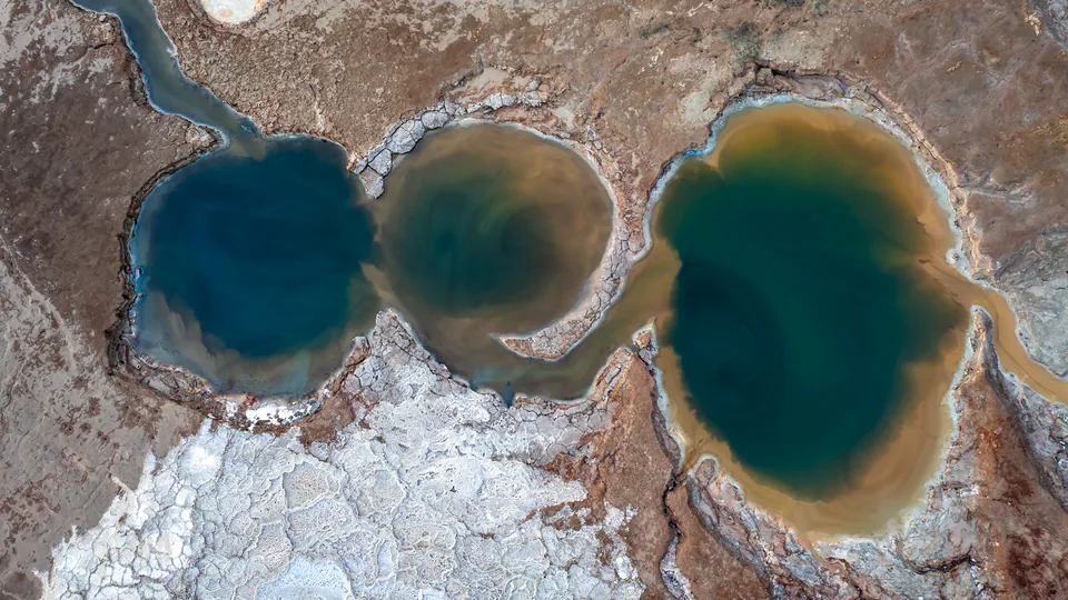 Dying Beauty — Dead Sea 2025, photograph by Asaf Amran